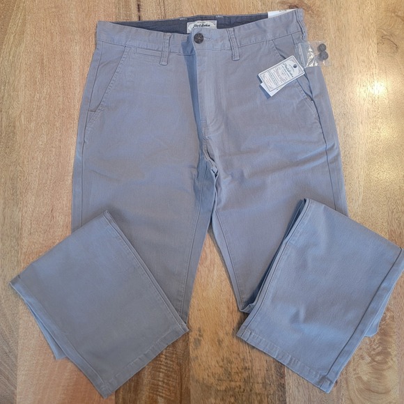 Flag & Anthem Other - Flag & Anthem Mens Chinos 30/34 Nashville Straight Fit Gray Premium *NEW W/ TAGS